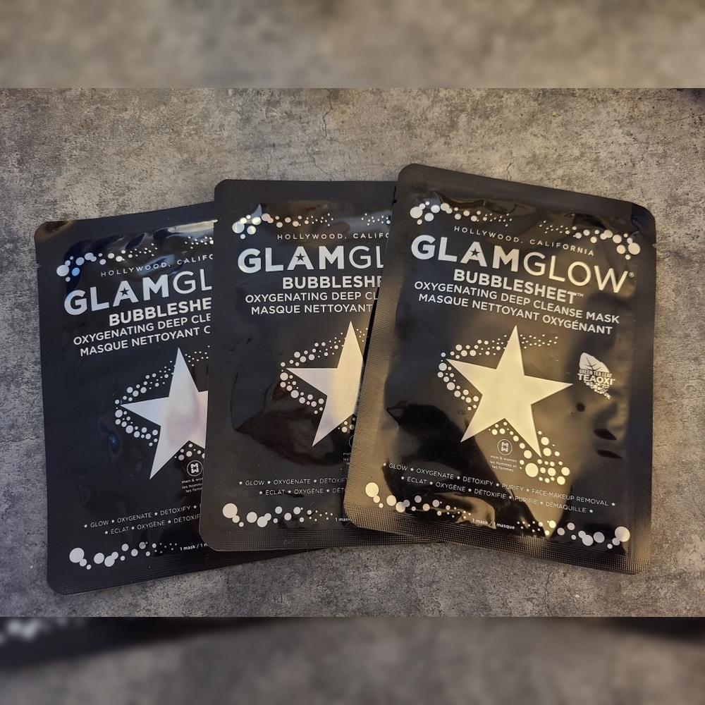 GLAMGLOW Bubblesheet Mask Bundle (3 masks)